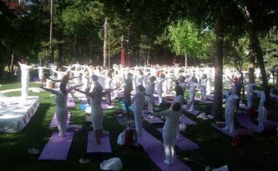 Şimdi doğa ile bütünleşme zamanı; Yoga Festivali Nisan'da Aban'ta