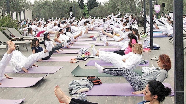 Kazdağları’nda yoga festivali