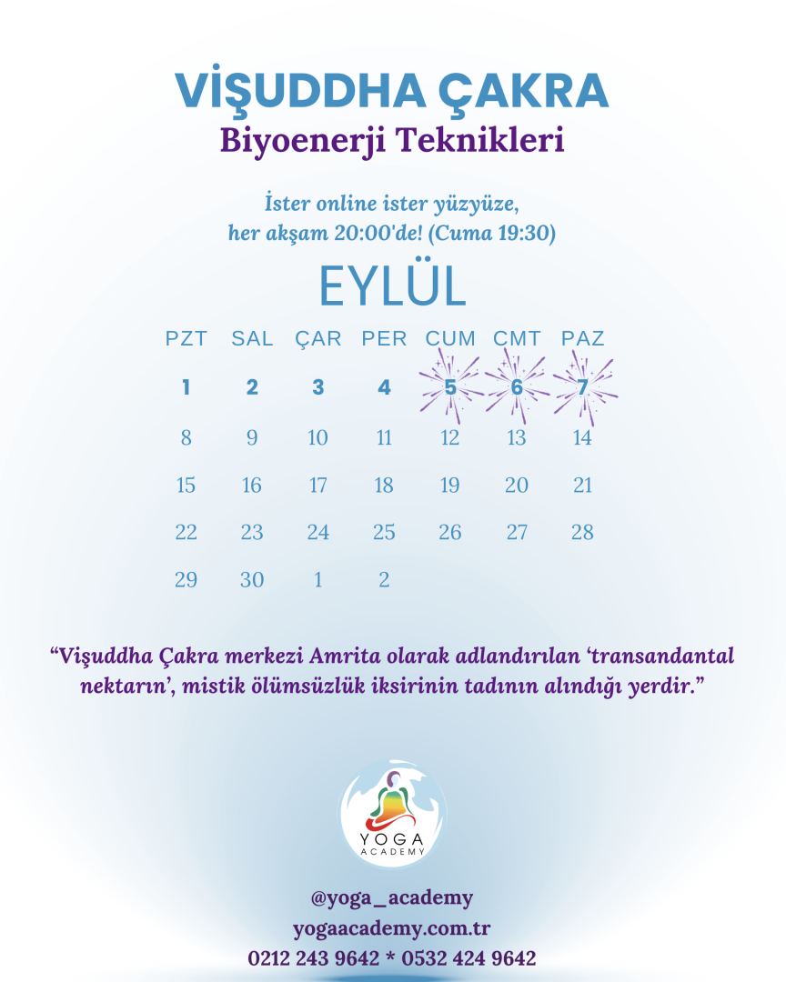ÇAKRA ÇALIŞMALARI