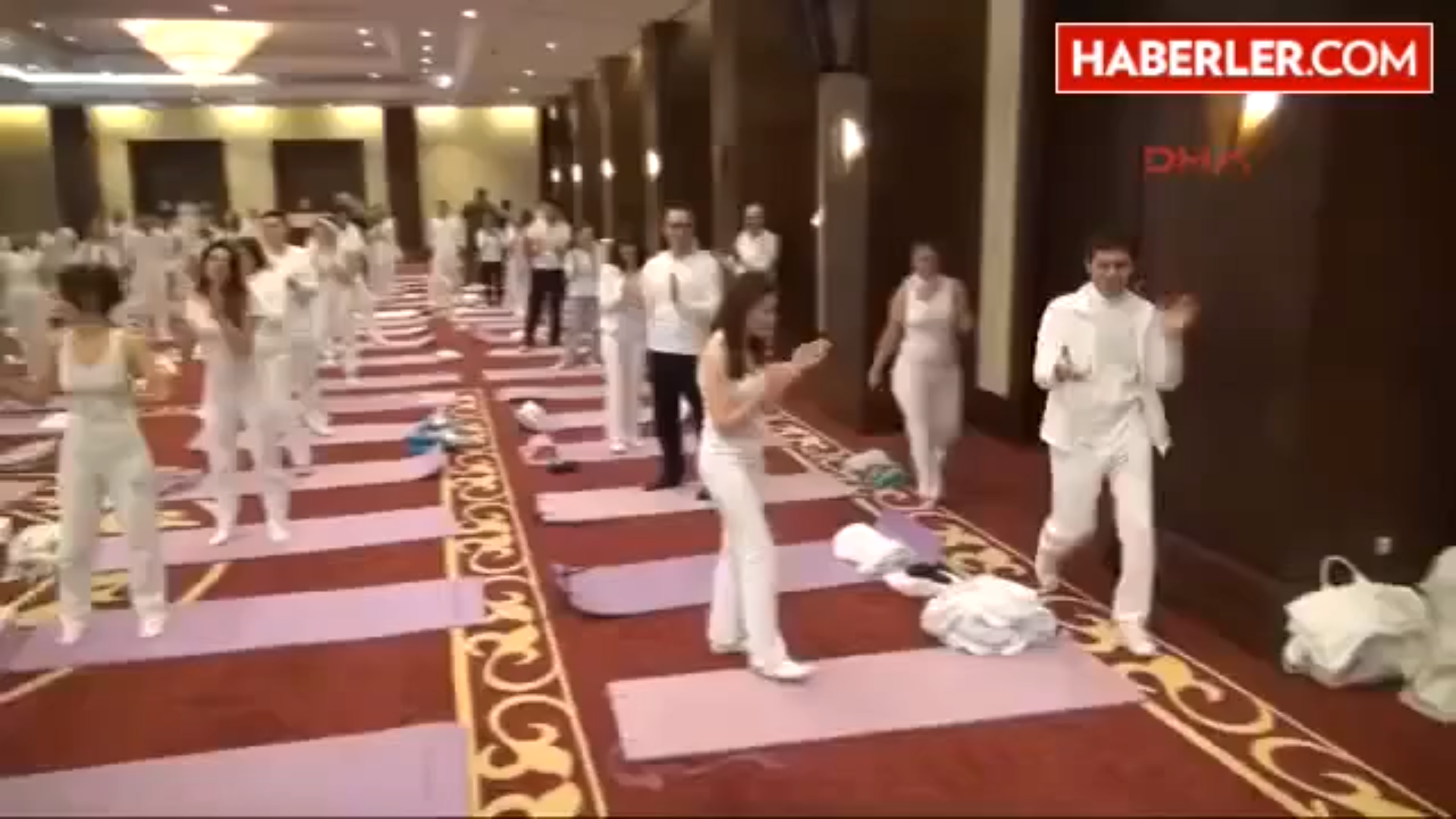Kocaeli de 200 kişilik Yoga Festivali